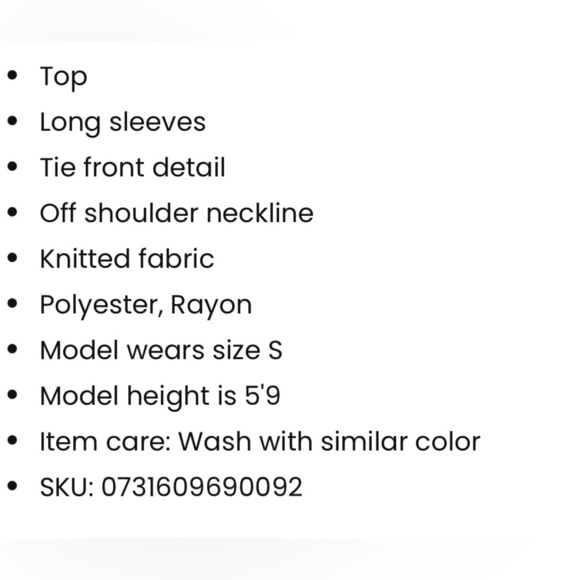 Edikted Jane Gray Tie Front Knit Top - Picture 9 of 9